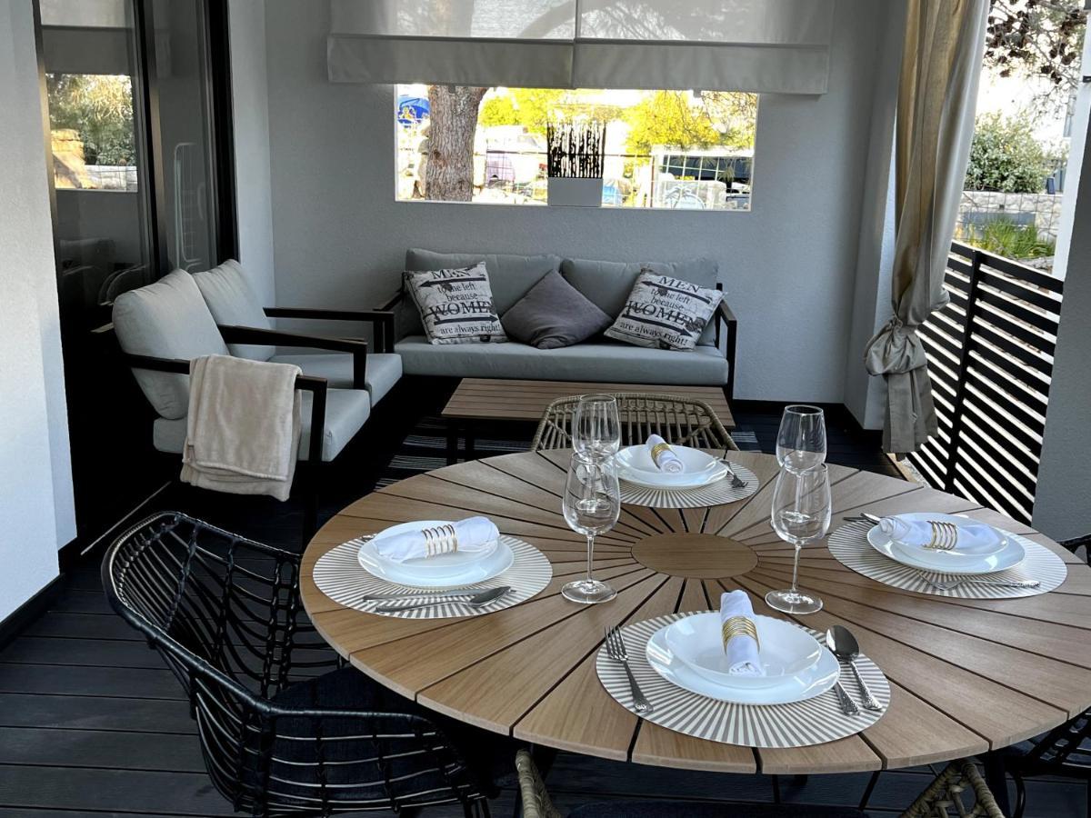 Luxury Mobile Home Pretty Green - Premium - Oaza Mira Resort -50 M From The Beach Drage Exteriör bild