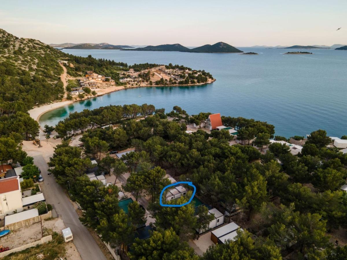 Luxury Mobile Home Pretty Green - Premium - Oaza Mira Resort -50 M From The Beach Drage Exteriör bild