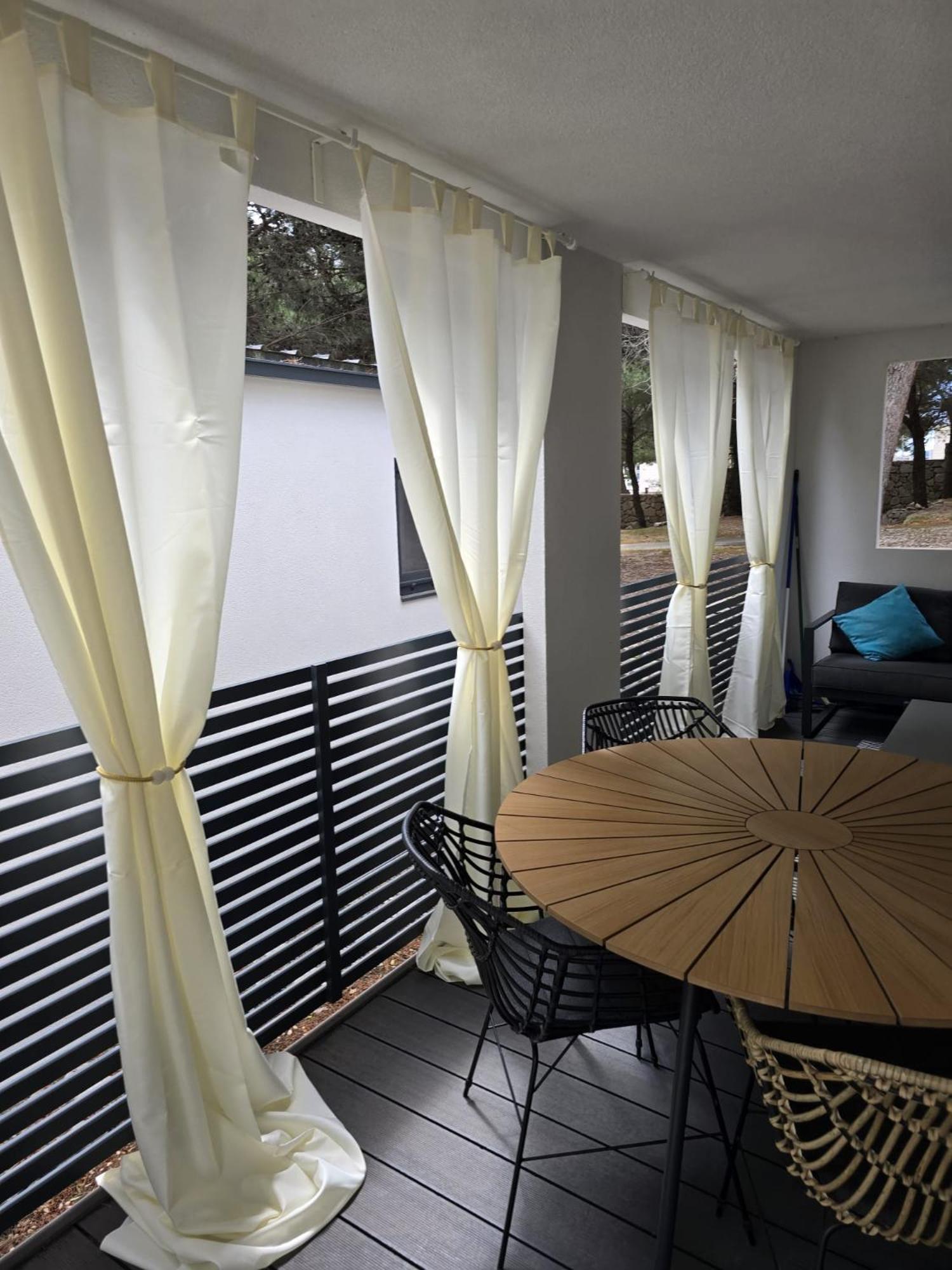Luxury Mobile Home Pretty Green - Premium - Oaza Mira Resort -50 M From The Beach Drage Exteriör bild